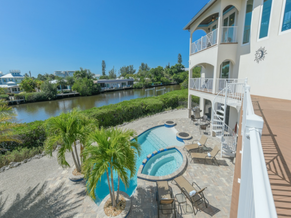 Luxury Anna Maria Island Vacation Pool Home Sleeps 8 Guests